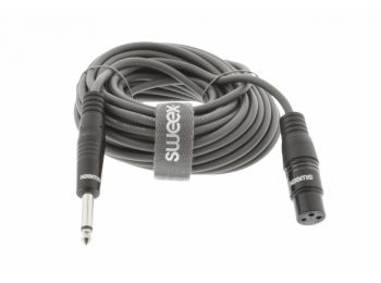 Sweex XLR-Jack minőségi mikrofonkábel 10m