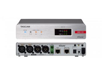Tascam MM-2D-X, 2+2 csatornás analóg-Dante-analóg konvert