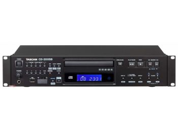 Tascam CD-200SB, CD/USB/SD lejátszó, MP3/WAV kompatibilit�