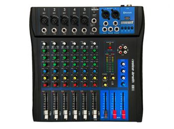 Voice-Kraft EVoice-6 Keverőpult, 5 Monó/1 Sztereó csatorn
