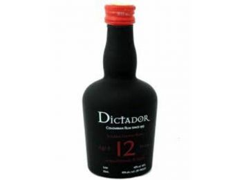 Dictador 12 éves rum mini 0,05L 40%