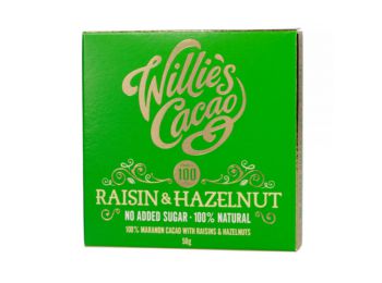 Willie's Cacao -mazsola és mogyoró 50g