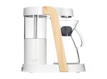 Ratio Eight Coffee Maker - White / Parawood Filterkávé ké
