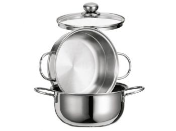 3 részes INOXRIV csokoládé olvasztó készlet 4 db ajánd