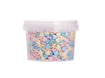 500 g vegyes szatén cukorszív