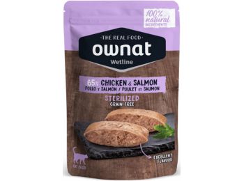 Ownat Cat Wetline Sterilized Chicken & Salmon 85 g