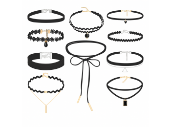 10 db-os choker nyaklánc szett