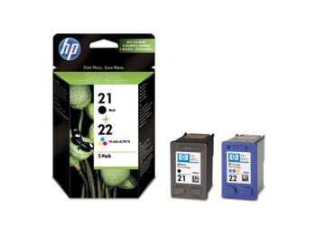 SD367AE Tintapatron multipack DeskJet 3920, HP 21/22, fekete