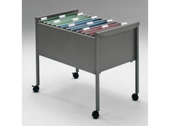 Függőmappa-állvány, görgős, fém, REXEL (IBR50559)