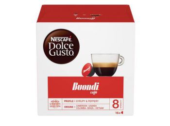 Kávékapszula, 16 db, NESCAFÉ Dolce Gusto Boundi Caffé (KHK573)