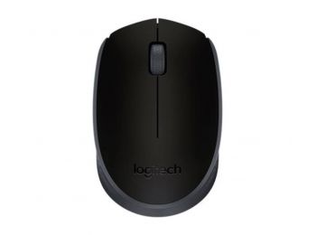 Egér, vezeték nélküli, optikai, közepes méret, USB, LO