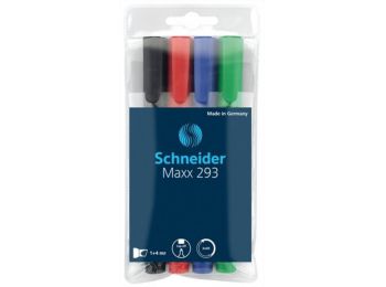 Tábla- és flipchart marker készlet, 2-5 mm, vágott, SCHN