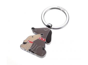 Kulcstartó, TROIKA Dog&Doggy (TROKR1805BR)