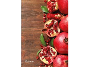 Füzet, tűzött, A4, kockás, 96 lap, VICTORIA Fruit (ISVFP