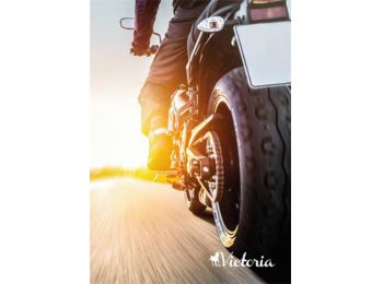 Füzet, tűzött, A5, vonalas, 96 lap, VICTORIA Rider (ISVFP