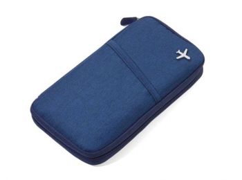 Dokumentumtároló, utazáshoz, RFID védelemmel, TROIKA Saf