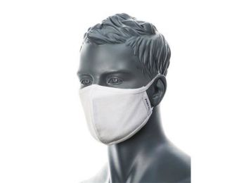 Arcmaszk, 2 rétegű, antimikrobiális, fehér (MED102)