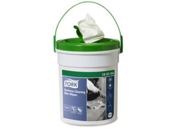 Felülettisztító törlőkendő, nedves, 1 rétegű, 58 lap