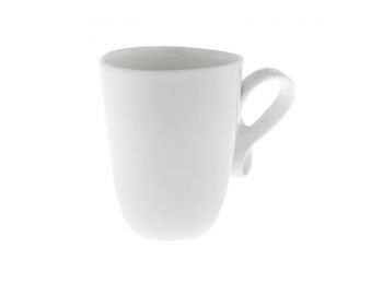 Fehér Mobius porcelán teás, kávés bögre Ende 150 ml