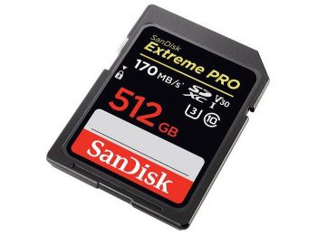 SanDisk Extreme PRO SDXC™ memóriakártya 512GB(170/90MB/s