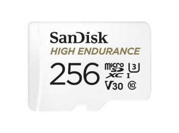 SanDisk High Endurance microSDXC™ memóriakártya 256GB