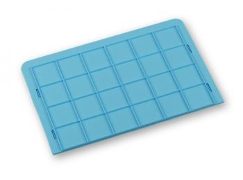 Négyzetrácsos szilikon fondant formázó lap