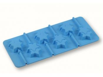 Csillag alakú szilikon nyalókaforma