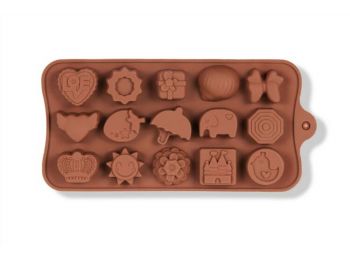 Nagy számok szilikon praliné forma