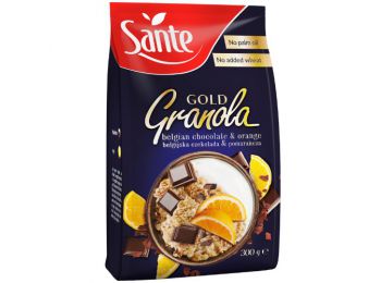 Sante granola gold csokoládé-narancs 300g
