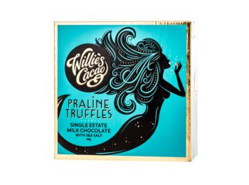 Willie's Cacao - praliné szarvasgomba tejcsokoládé tenger