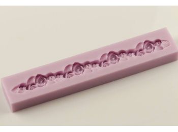 Futórózsa szilikon fondant forma
