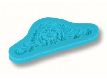 Levél mintás szegélydísz készítő szilikon fondant for