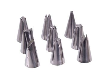 9 részes díszítőcső készlet