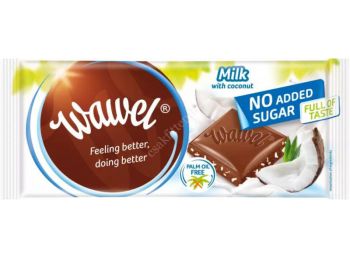 Wawel No added sugar tejcsokoládé kókusszal 100g