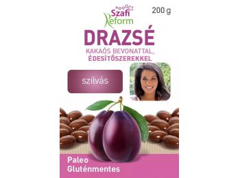 Szafi Reform Eritrites szilvás drazsé 200g