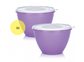 Magas tál 1,9 L lila 2 db Tupperware
