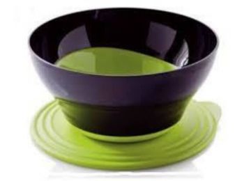 Elegancia tál 600 ml fekete-zöld Tupperware