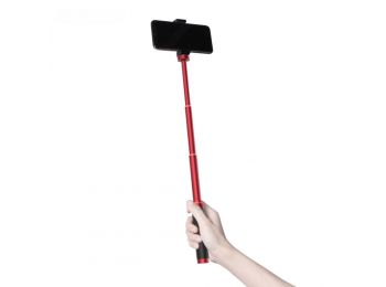 Sunnylife Pro selfi rúd kamerához (15-66 cm, piros elox al