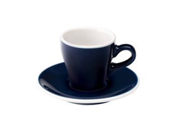 Loveramics Tulip Sötétkék kávés Csésze és csészealj 