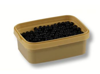 7 mm-es fekete cukorgyöngy