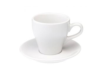 Loveramics Fehér Tulip Cafe Latte 280 ml-es csésze és csészealj