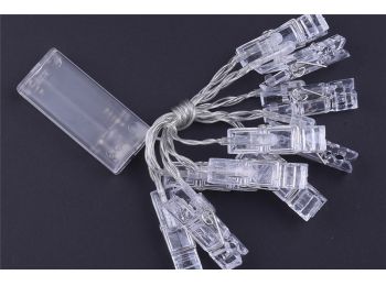 Csipeszes fényképtartó