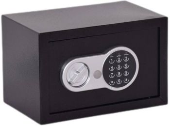 Lemezszekrény, elektronikus zár, 9,2 l, 200x310x200 mm, KI