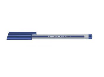 Golyóstoll, 0,3 mm, kupakos, STAEDTLER Ball, kék (TS432F3)