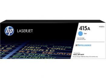 W2031A Lézertoner Color LaserJet Pro M454, MFP M479 nyomtatókhoz, HP 415A, cián, 2,1k (TOHPW2031A)