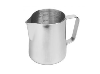 Rozsdamentes Mércézett 360 ml Acél Rhinowares Tejhabosít