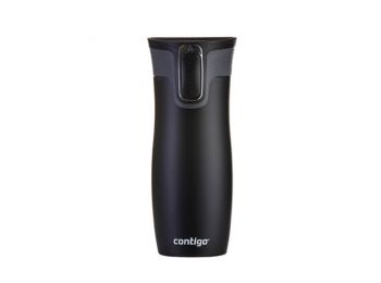 Contigo West Loop 2.0 Fekete Matt Hőtartó Termosz 470 ml