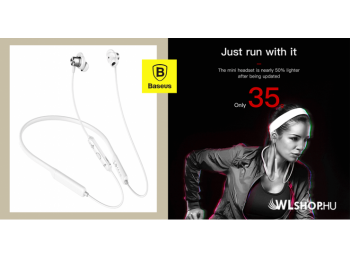 Baseus Encok S12 Bluetooth mágneses fülhallgató/headset -