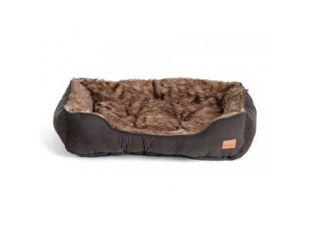 Agui Furry Bed kutyafekhely fekete  90x69x21 cm