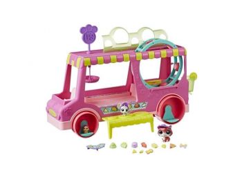 Hasbro Littlest Pet Shop LPS Cukrászautó szett